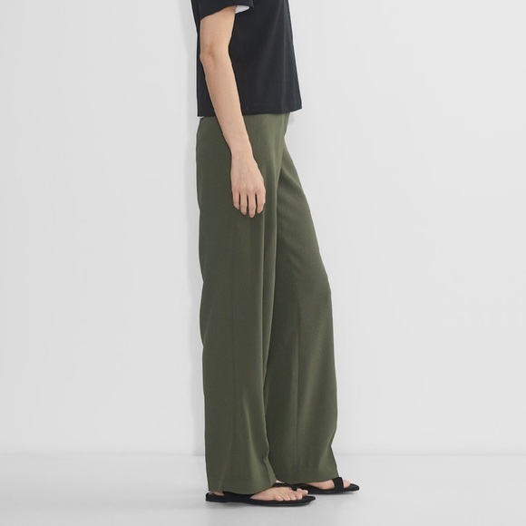Aritzia Babaton Limitless Pant Dark Olive 2 - Picture 2 of 14